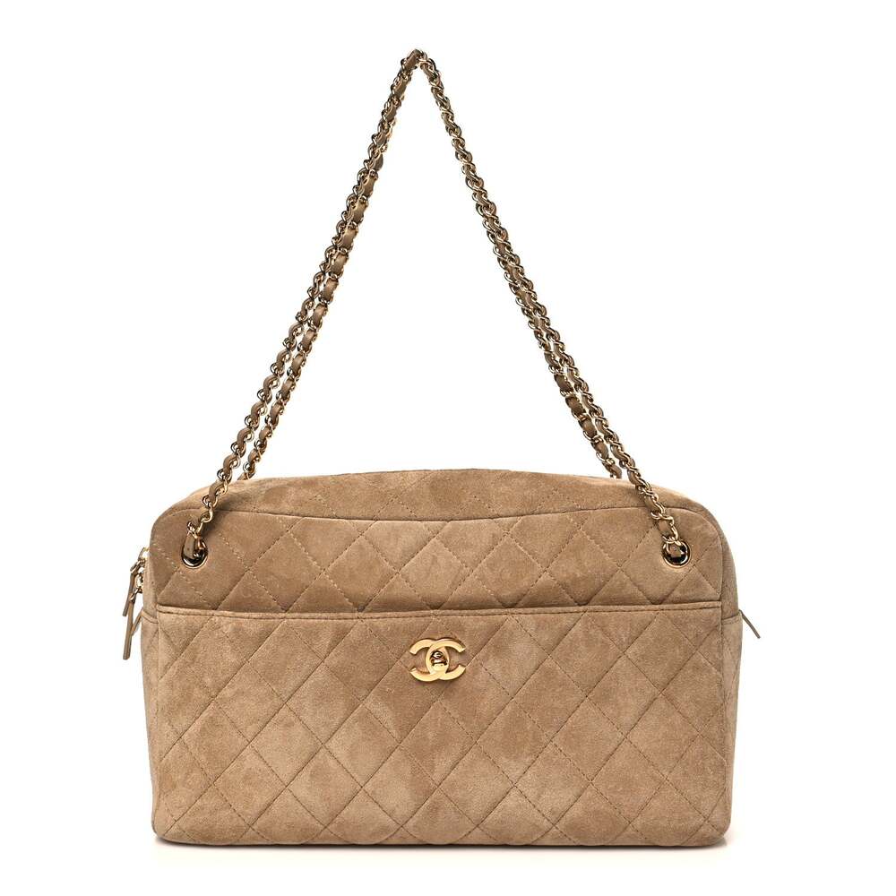 Chanel Suede Calfskin Quilted #295108C85B